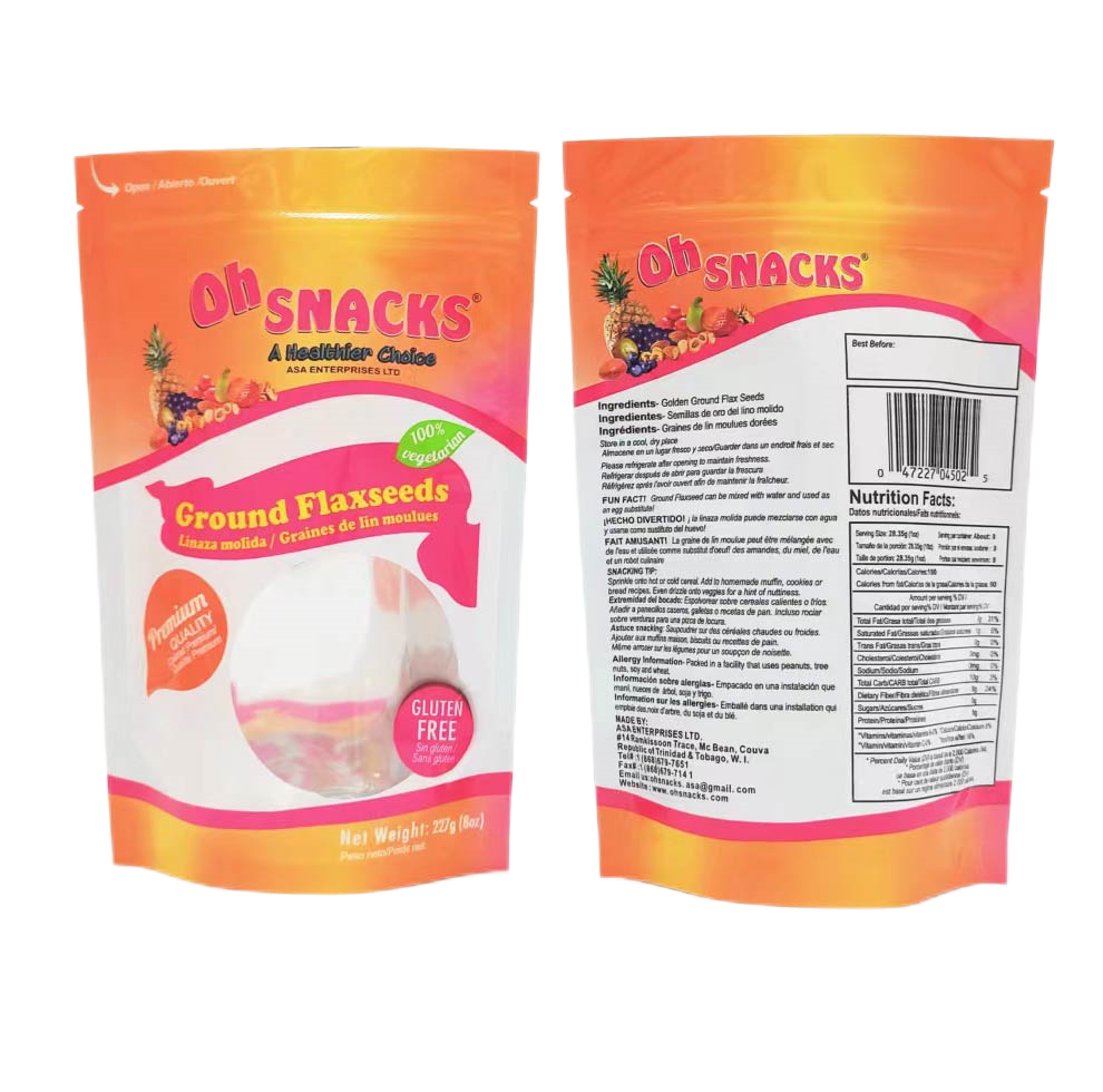 resealable stand up pouches