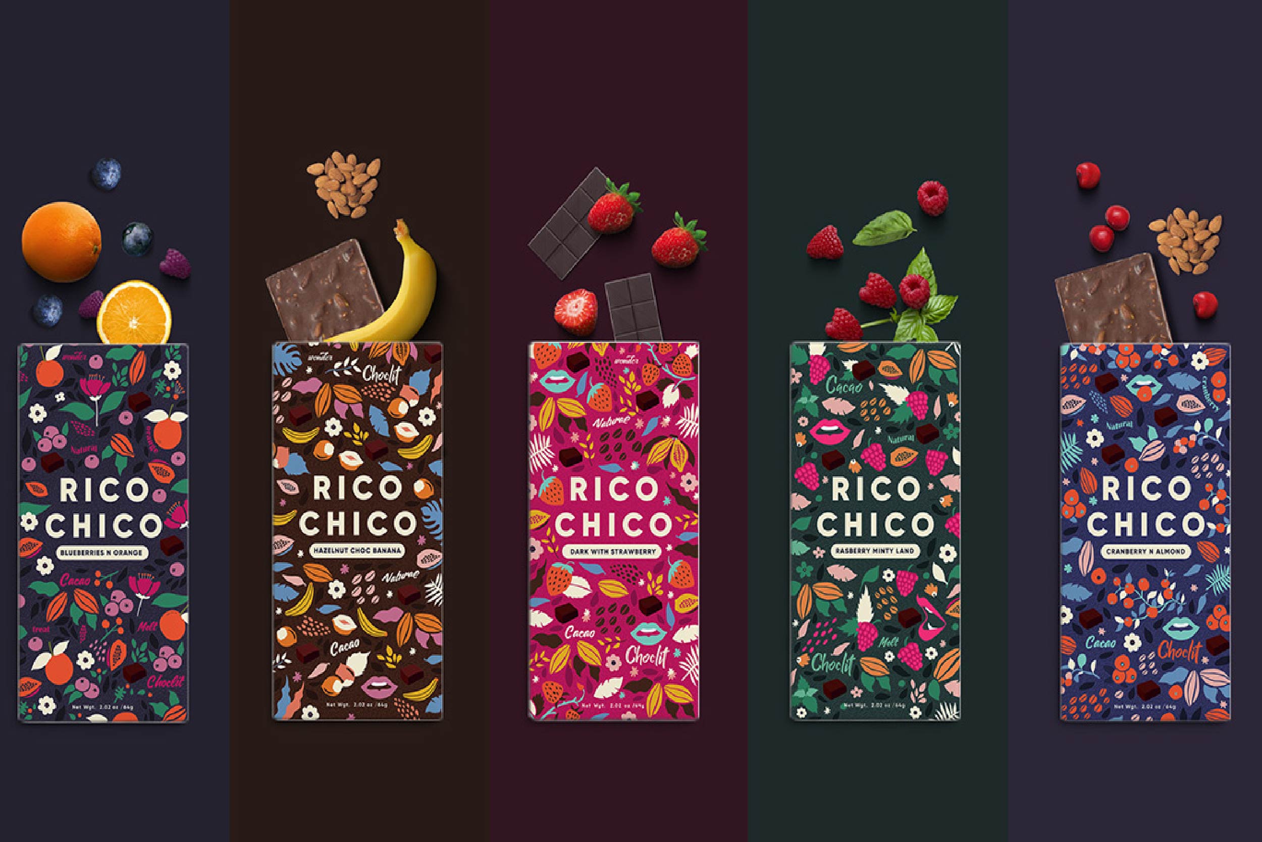 colorful packaging design