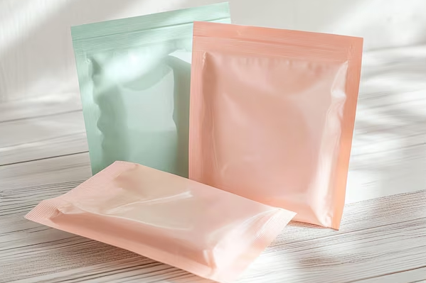 Pastel packaging pouches